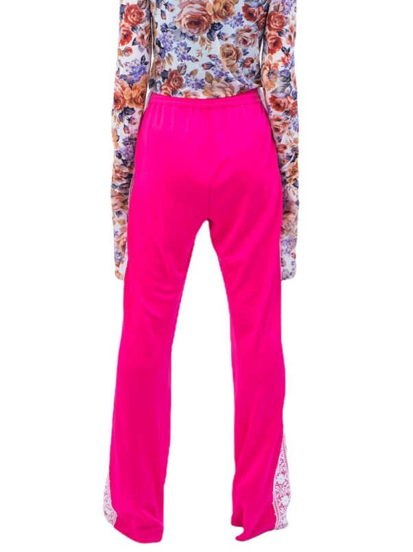 Lace tracksuit pink pants