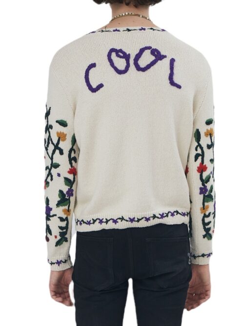embroidered sweater by COOL TM summer 22