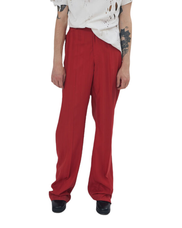 Tailored Red Trousers